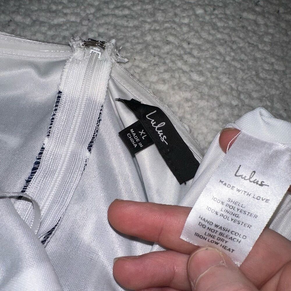 Lulu’s Xl Delphi Style Women’s Tie Front Romper S… - image 5